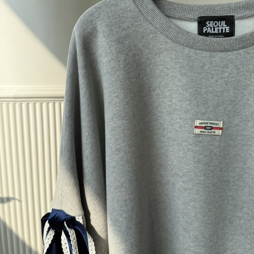 PALETTE-Q東大門㊣實拍女士新款推薦時尚人氣衛衣天鵝絨加絨PALETTE-Q衛衣