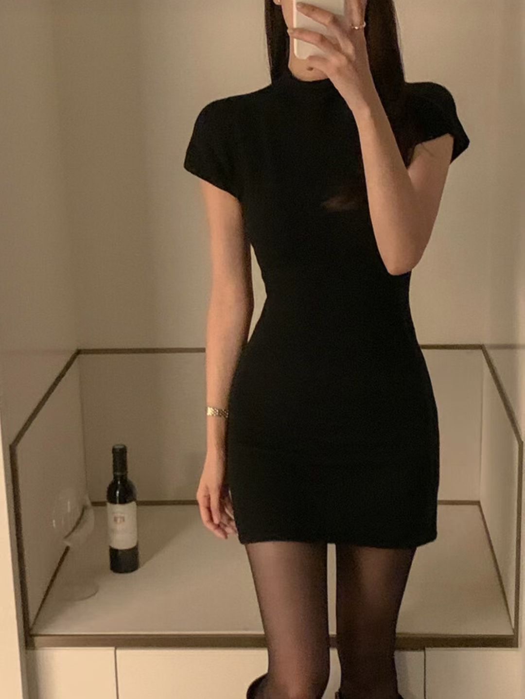 BOUND東大門㊣直郵女裝新品熱賣推薦25秋冬人氣職業休閑連衣裙BOUND連衣裙圖色2