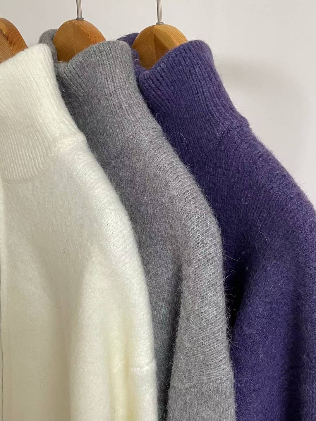 ONEMORETHING東大門㊣直郵女裝新品職業熱賣休閑針織衫拉鏈ONEMORETHING針織衫