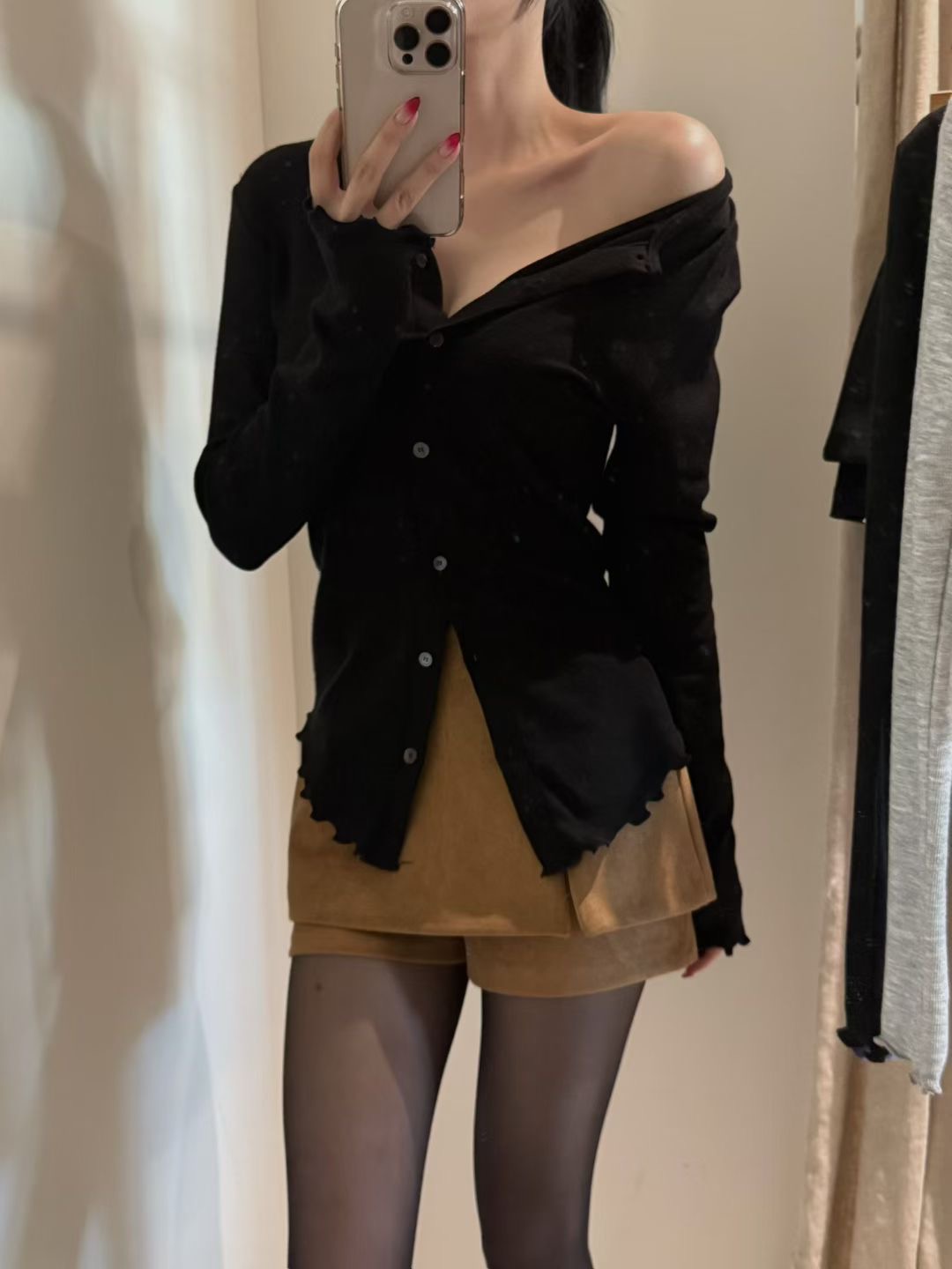 BOUND東大門㊣代購女裝新款時尚休閑25秋冬熱賣真品推薦針織衫BOUND針織衫圖色1