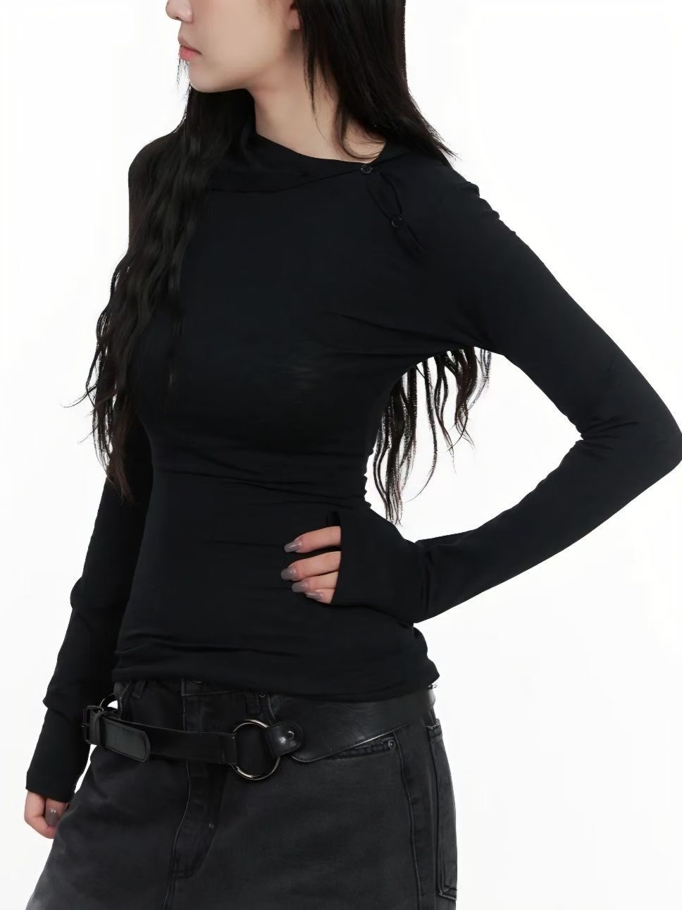 MEILLEUR韓國直郵㊣女裝新品休閑人氣時尚推薦25秋冬長袖T恤MEILLEUR長袖T恤圖色3