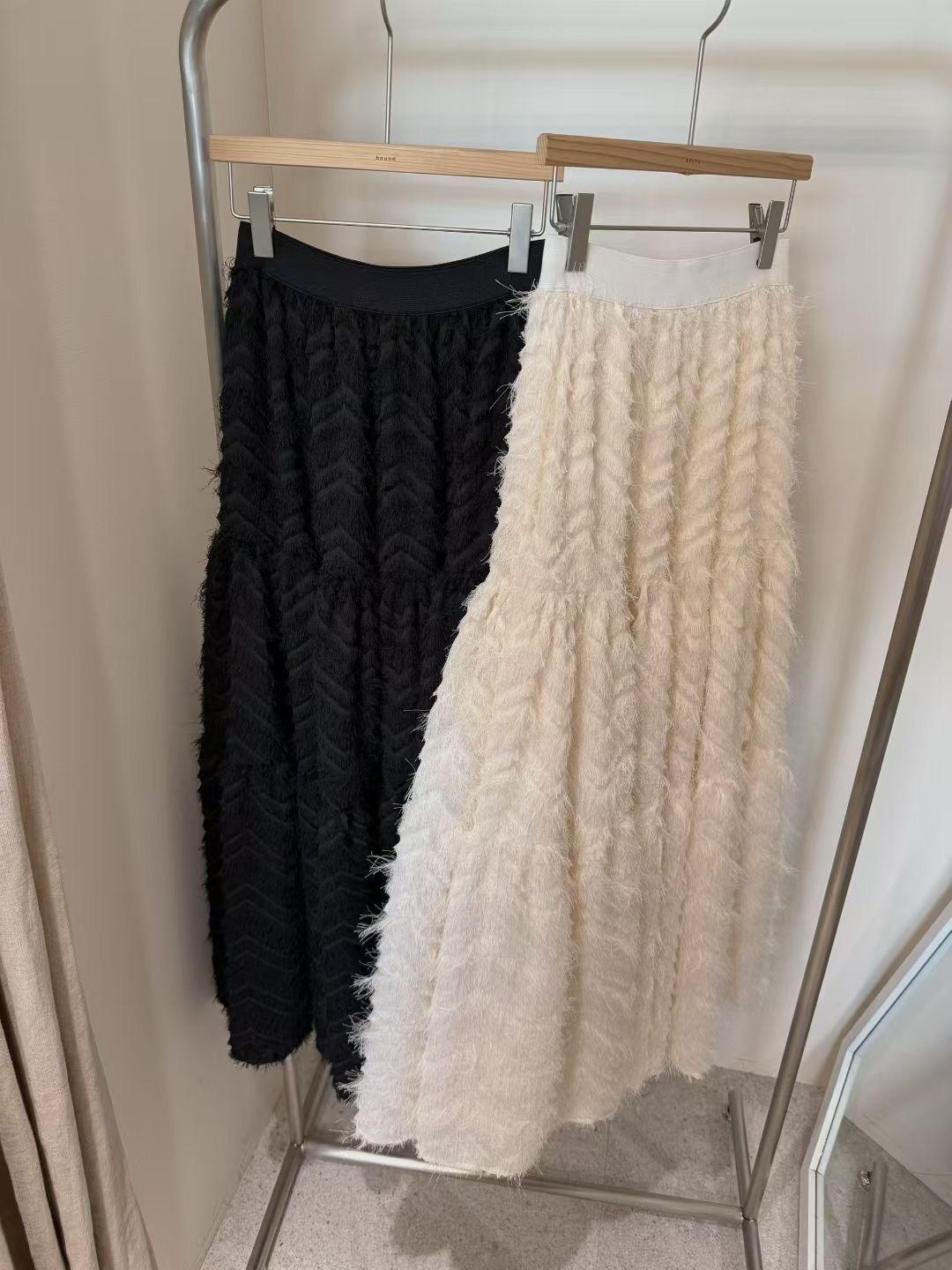 BOUND東大門㊣實拍女士新品25秋冬推薦時尚休閑人氣熱賣長裙BOUND長裙圖色1左一色