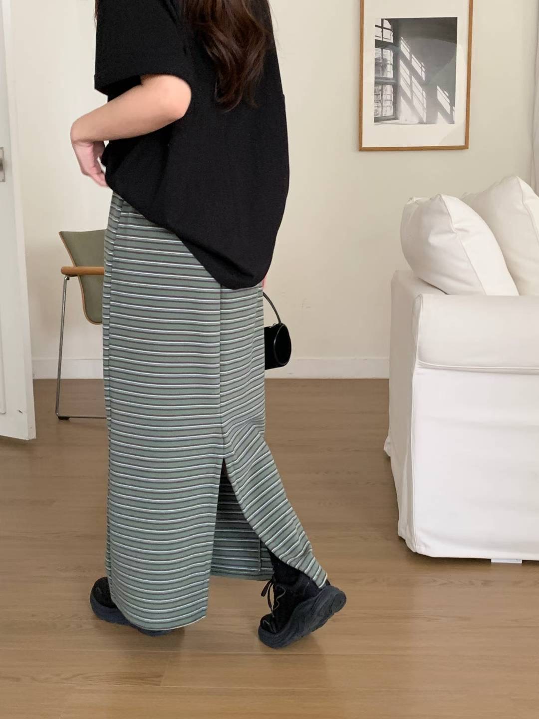 ONEMORETHING東大門㊣代購女裝新品熱賣推薦休閑25秋冬長裙ONEMORETHING長裙