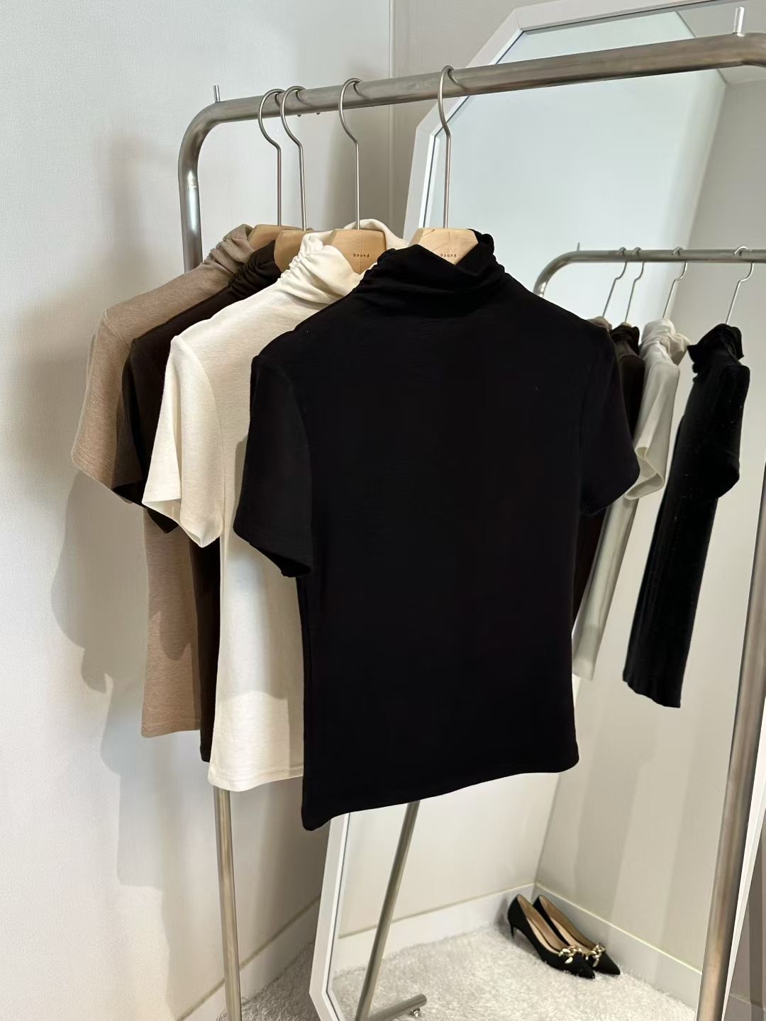 BOUND韓國直郵㊣女裝新品職業休閑真品25秋冬推薦時尚人氣T恤BOUNDT恤