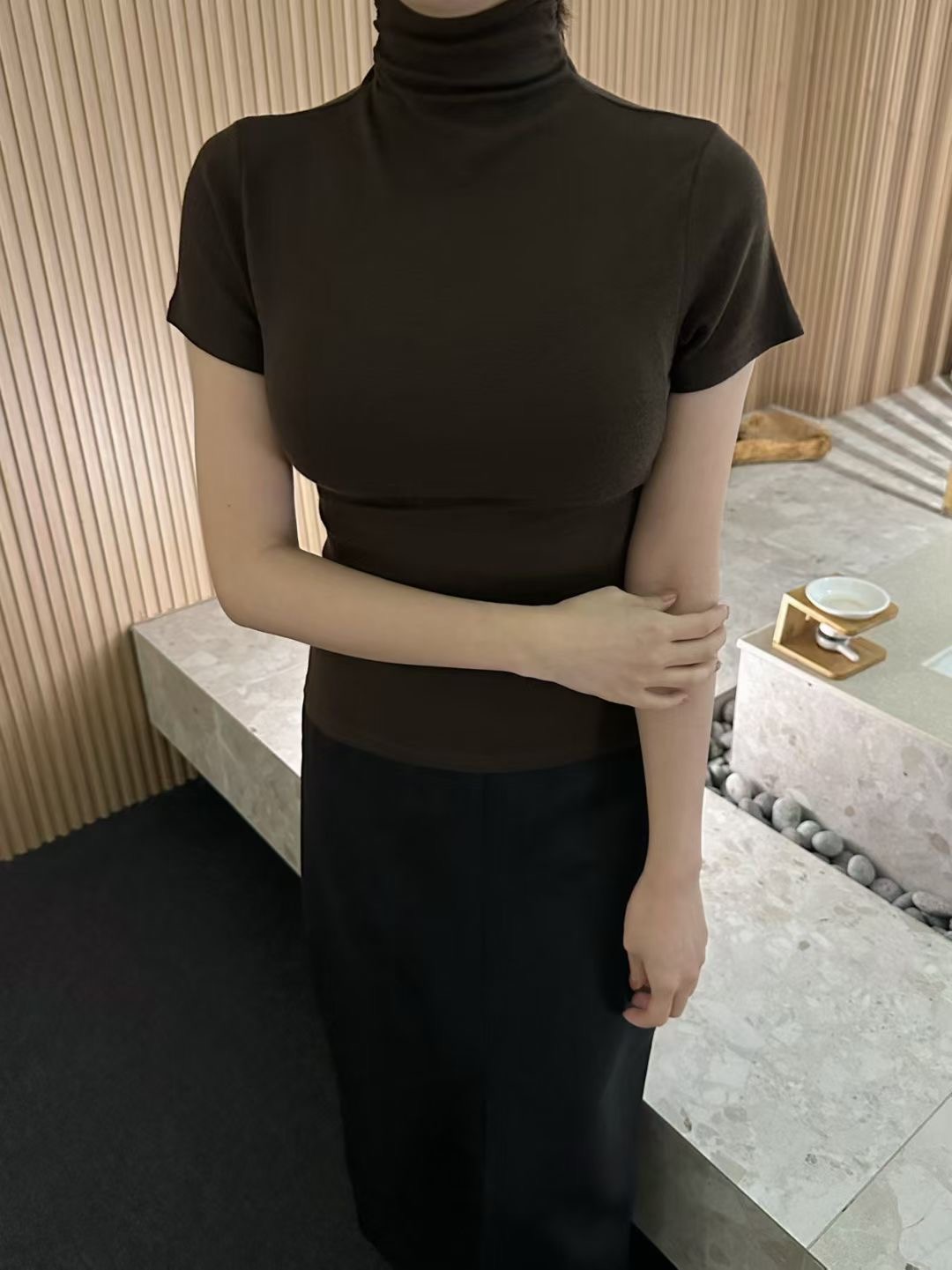 BOUND韓國直郵㊣女裝新品職業休閑真品25秋冬推薦時尚人氣T恤BOUNDT恤圖色2