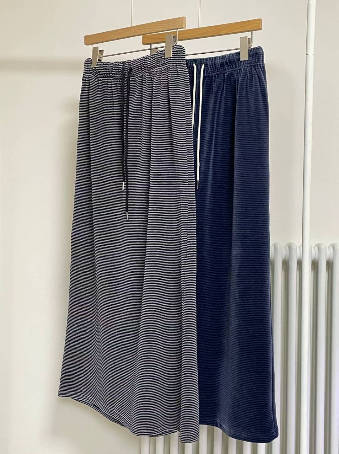 ONEMORETHING東大門㊣直郵女裝新品人氣25秋冬休閑長裙天鵝絨ONEMORETHING長裙