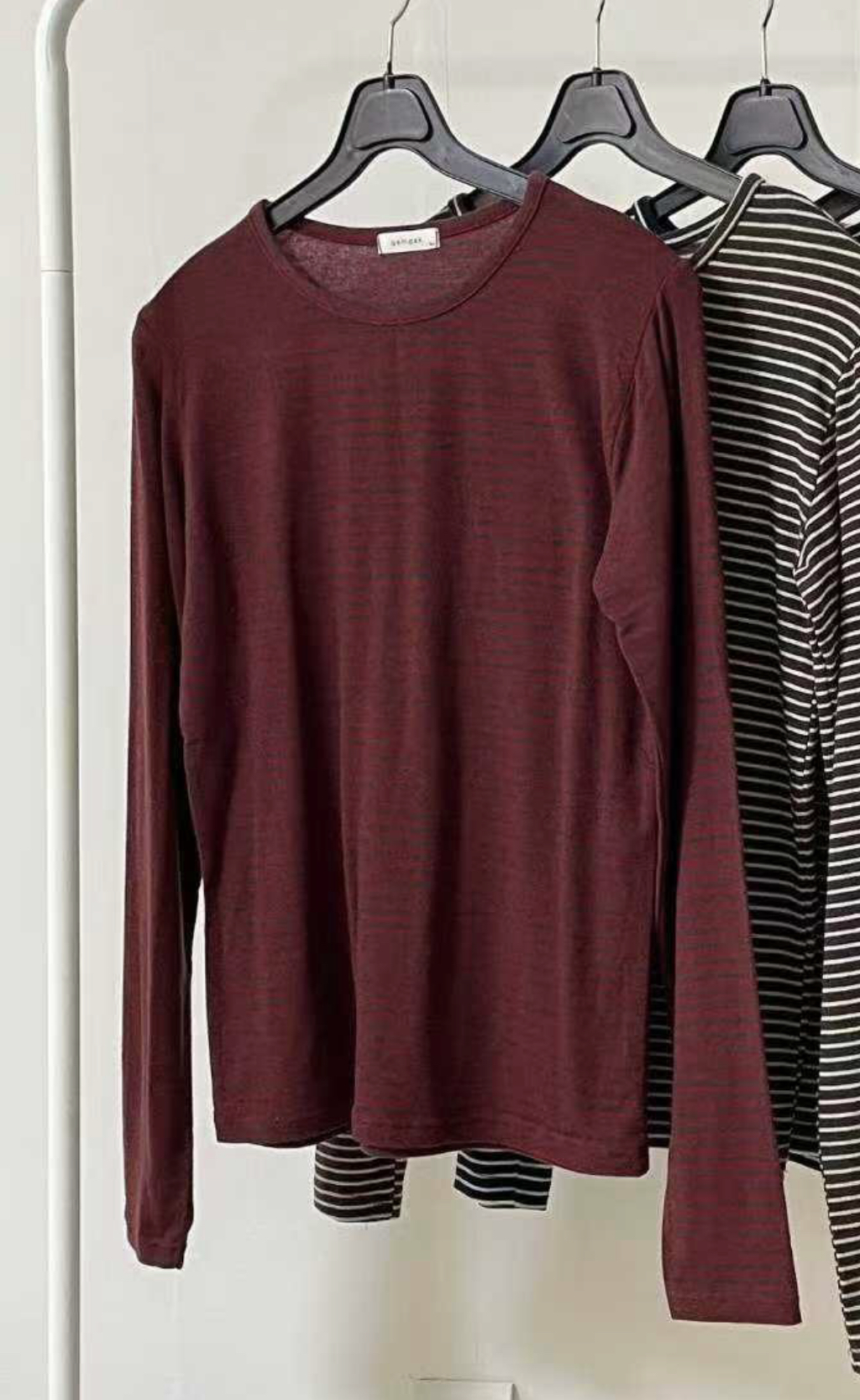 ONEMORETHING東大門㊣代購女士新品職業推薦真品休閑長袖T恤ONEMORETHING長袖T恤圖色1