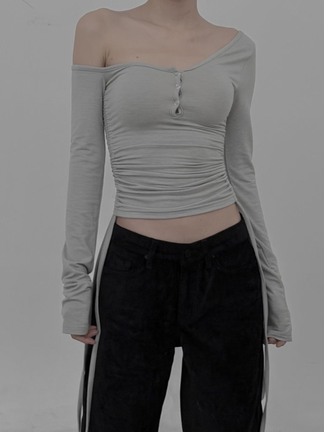 MEILLEUR東大門㊣代購女士新款熱賣職業推薦時尚25秋冬長袖T恤MEILLEUR長袖T恤圖色2