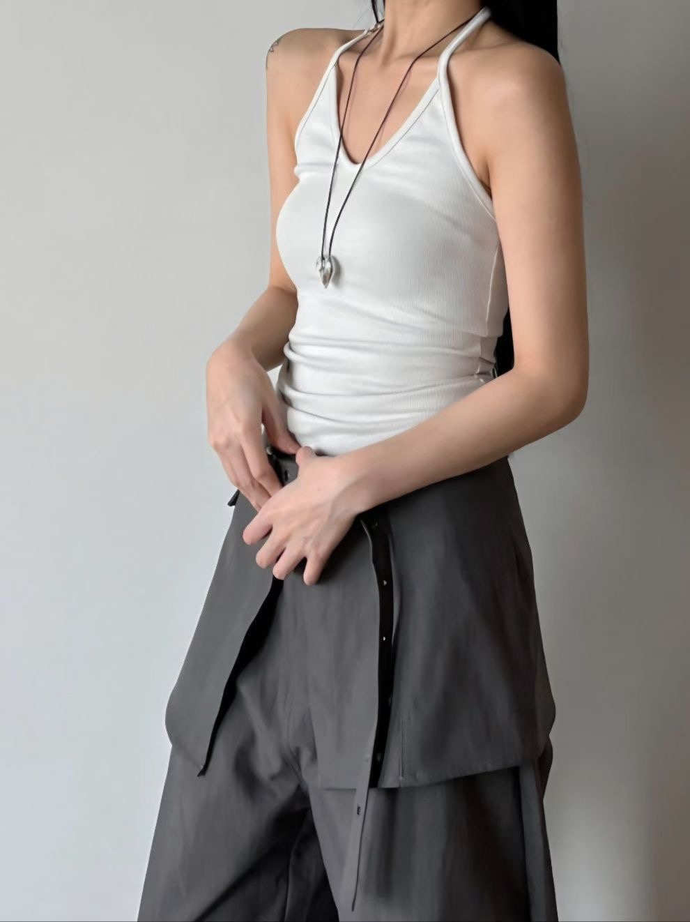 MEILLEUR韓國代購㊣女裝新款休閑時尚25秋冬熱賣職業吊帶背心MEILLEUR吊帶/背心