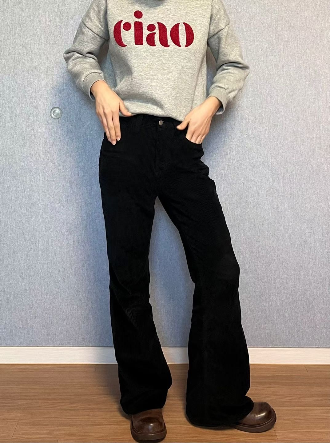 INDIGO-인디고-T韓國代購㊣女士新款推薦時尚人氣休閑牛仔褲INDIGO牛仔褲圖色1