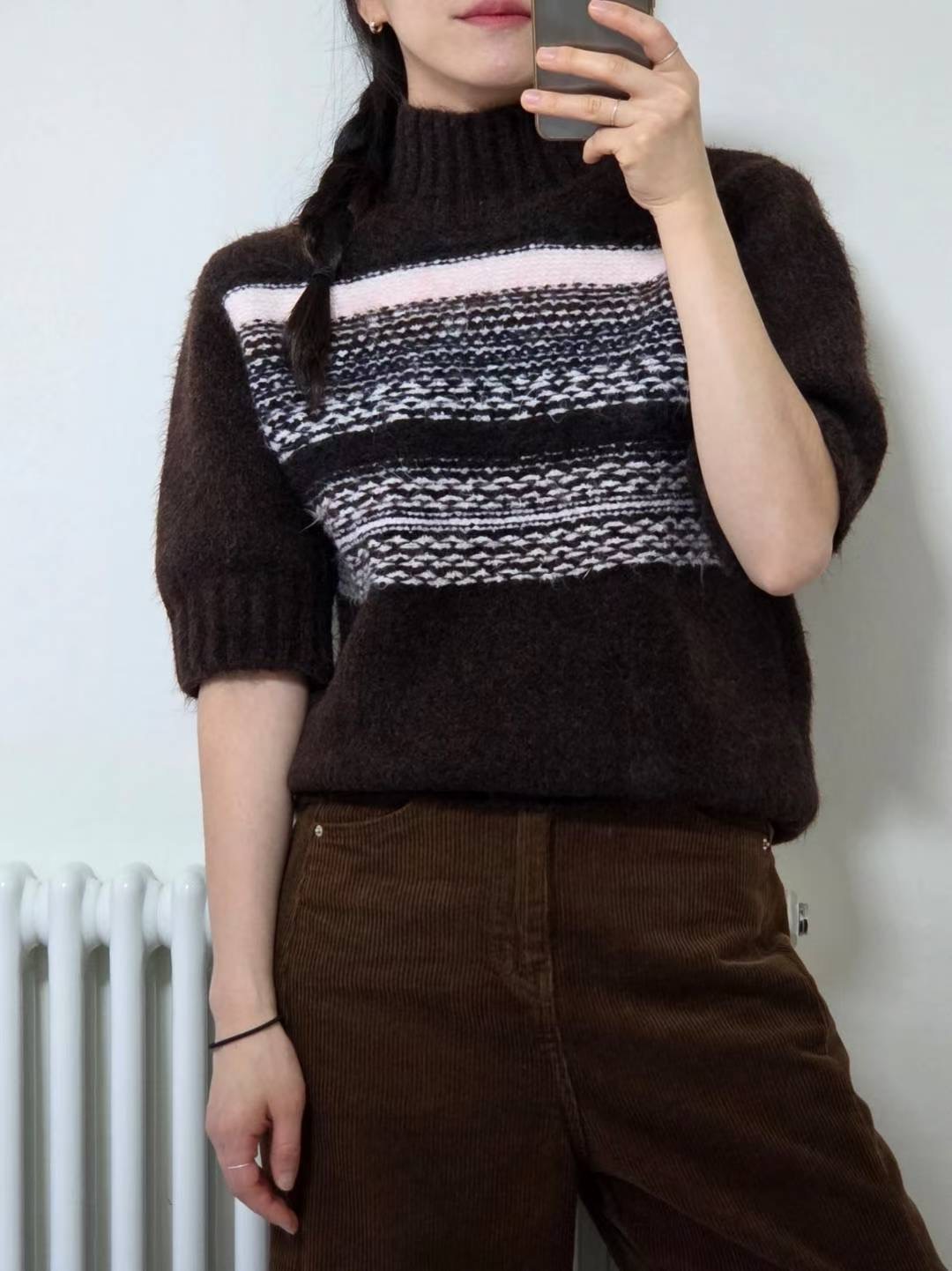 ONEMORETHING東大門㊣實拍女裝新品人氣推薦真品針織衫混紡ONEMORETHING針織衫