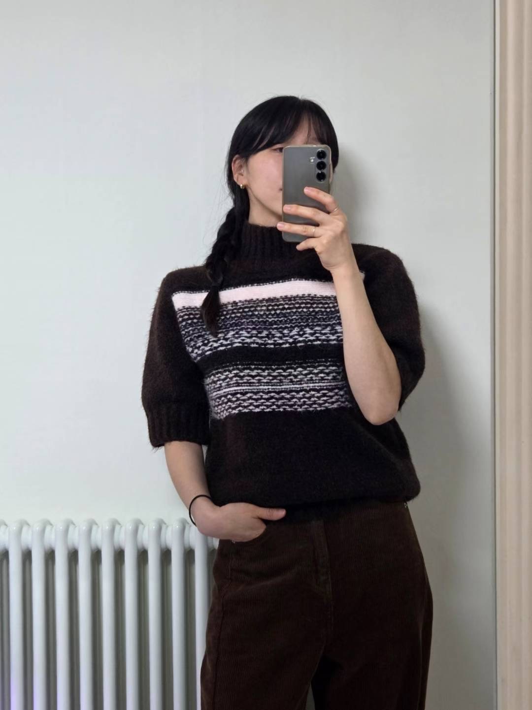 ONEMORETHING東大門㊣實拍女裝新品人氣推薦真品針織衫混紡ONEMORETHING針織衫