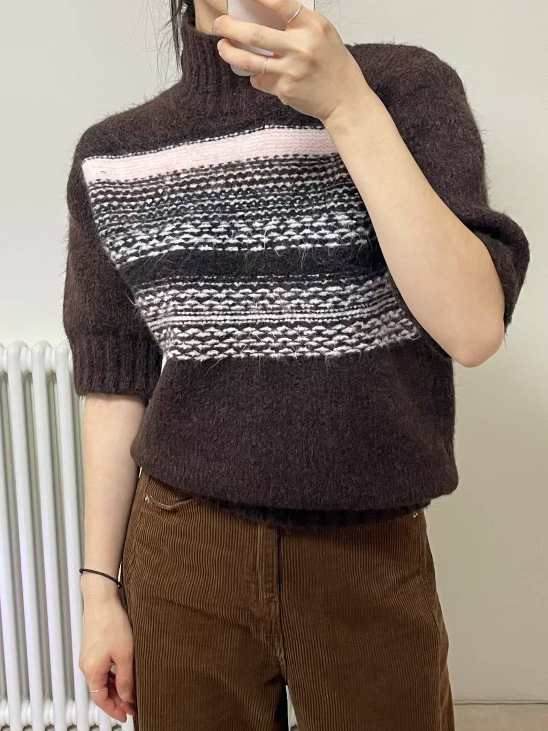 ONEMORETHING東大門㊣實拍女裝新品人氣推薦真品針織衫混紡ONEMORETHING針織衫圖色1