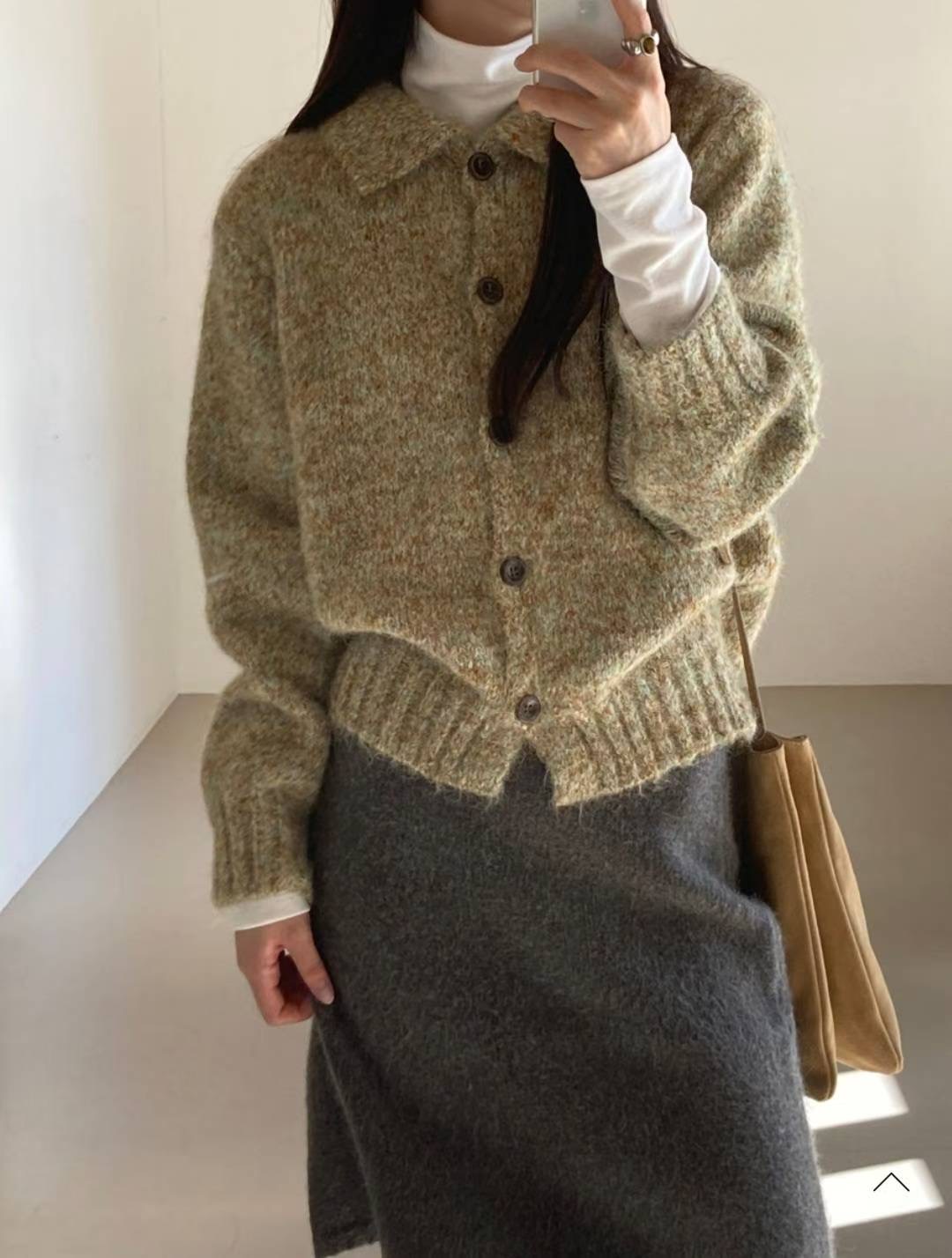 ONEMORETHING東大門㊣代購女裝新品人氣熱賣休閑時尚推薦毛衣ONEMORETHING毛衣圖色1