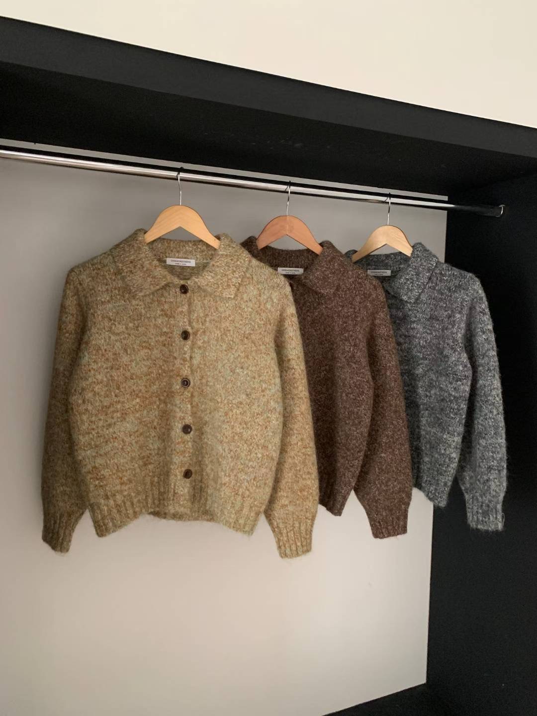 ONEMORETHING東大門㊣代購女裝新品人氣熱賣休閑時尚推薦毛衣ONEMORETHING毛衣圖色2左二色