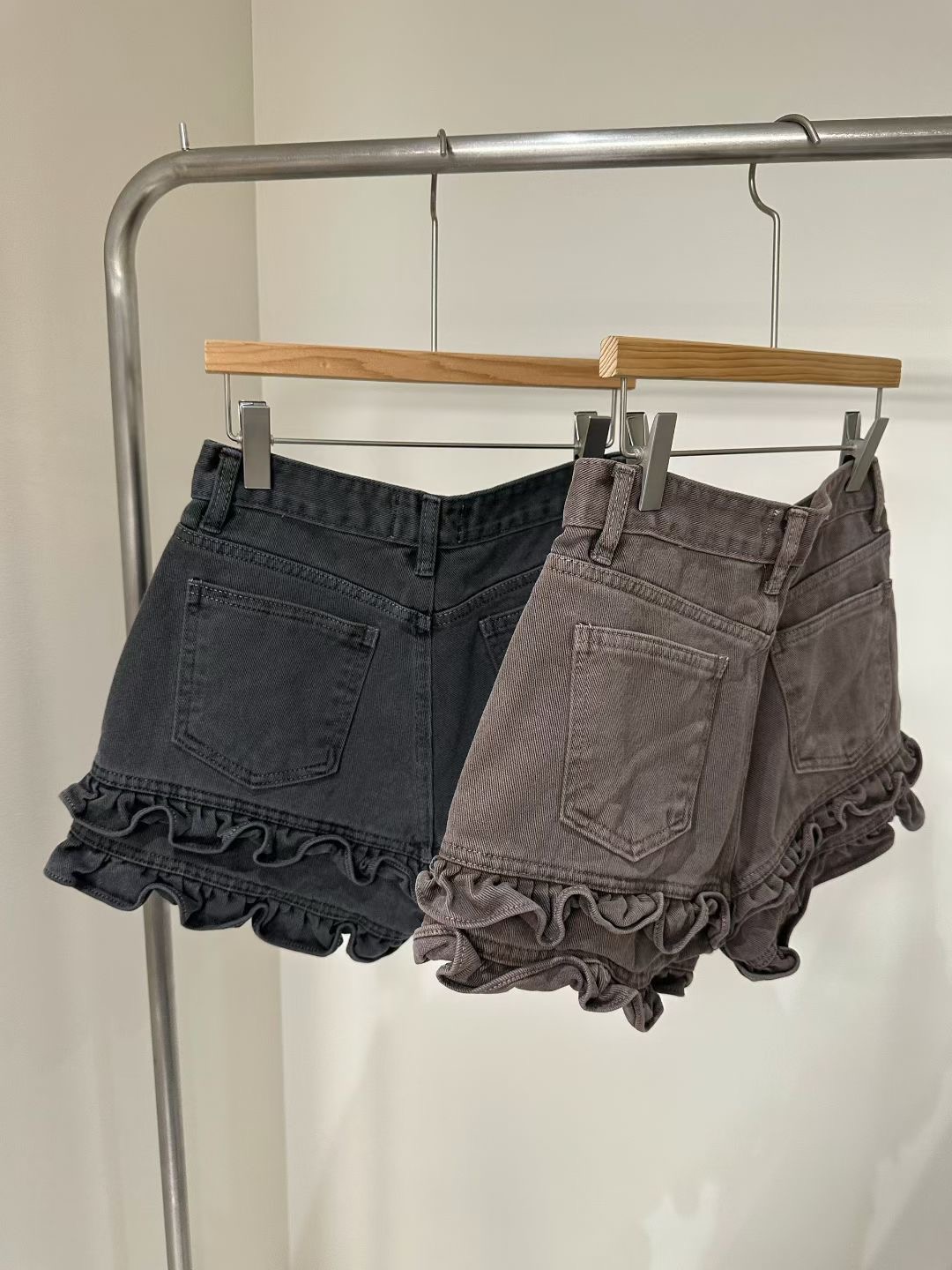 BOUND東大門㊣直郵女士新款25秋冬時尚休閑職業人氣推薦短褲BOUND短褲