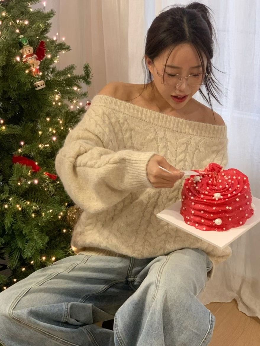 MEILLEUR東大門㊣實拍女裝新款推薦時尚25秋冬職業毛衣寬松MEILLEUR毛衣