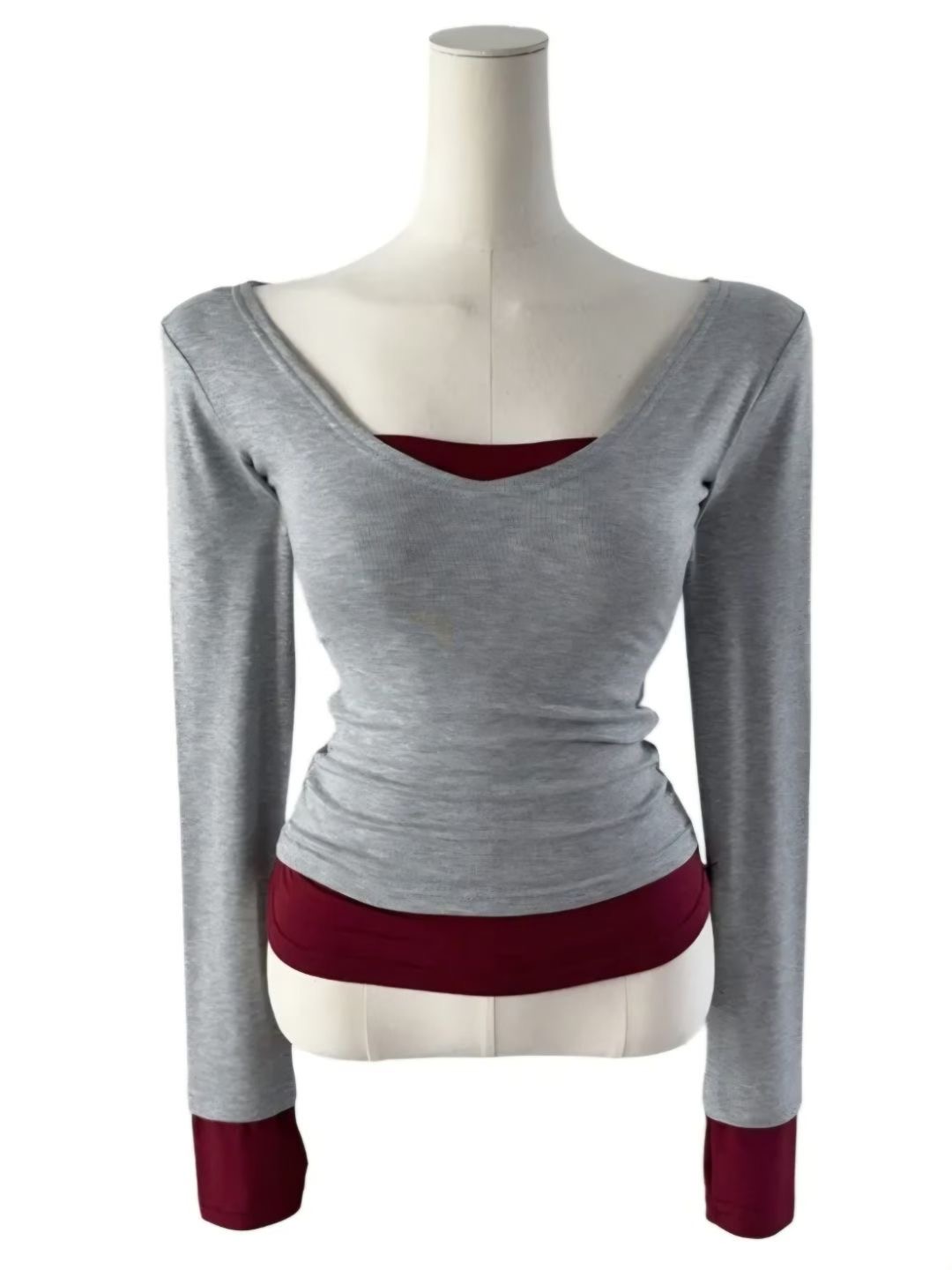 MEILLEUR東大門㊣實拍女裝新款休閑熱賣時尚人氣25秋冬長袖T恤MEILLEUR長袖T恤圖色2