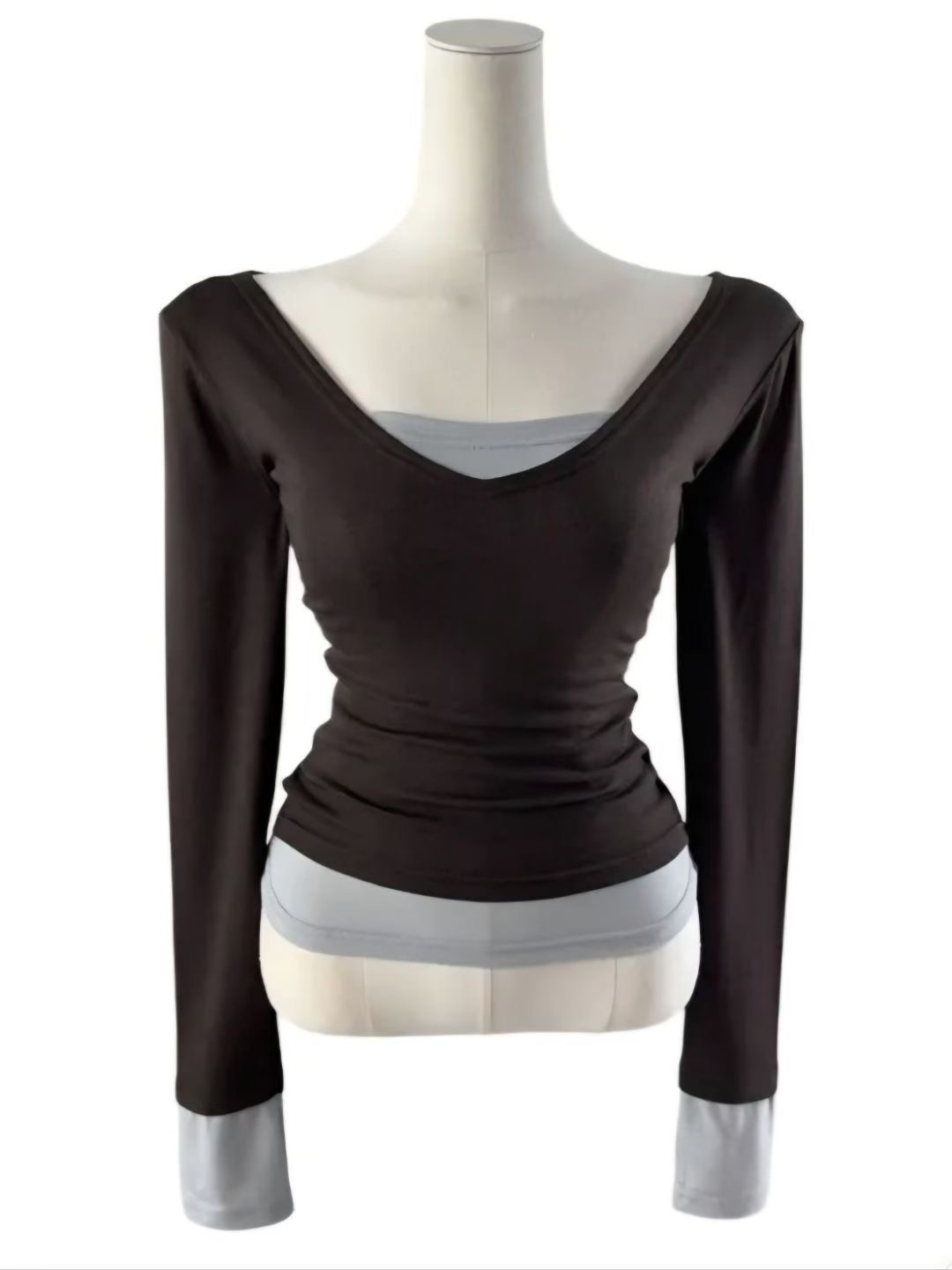 MEILLEUR東大門㊣實拍女裝新款休閑熱賣時尚人氣25秋冬長袖T恤MEILLEUR長袖T恤圖色3