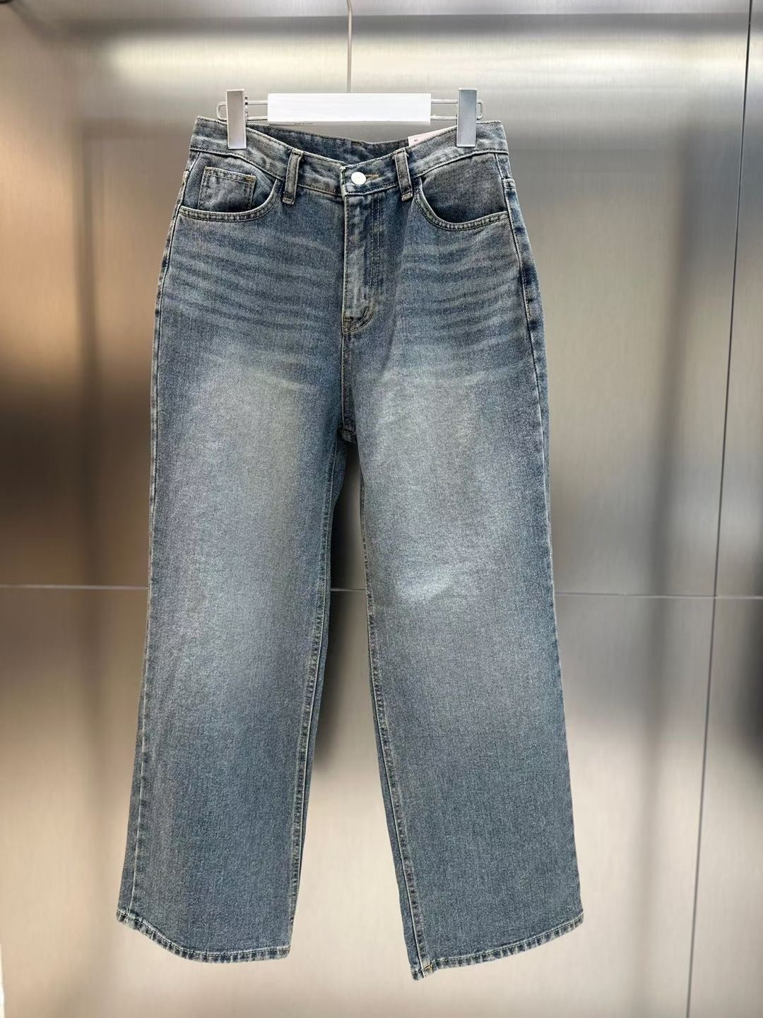 INDIGO-인디고-T東大門㊣代購女士新款職業人氣真品牛仔褲INDIGO牛仔褲圖色1