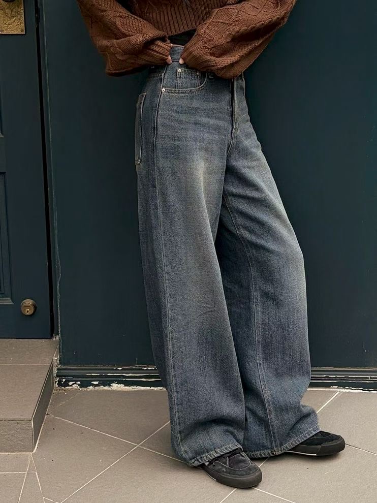 INDIGO-인디고-T韓國代購㊣女士新款真品人氣時尚職業牛仔褲INDIGO牛仔褲