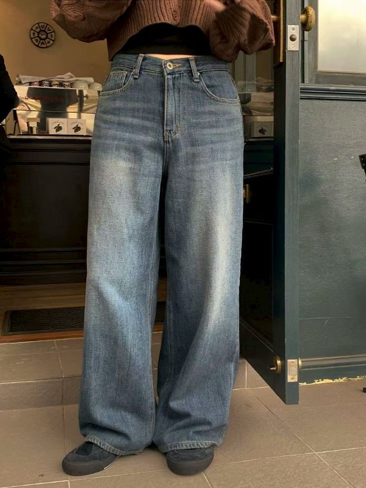 INDIGO-인디고-T韓國代購㊣女士新款真品人氣時尚職業牛仔褲INDIGO牛仔褲圖色1