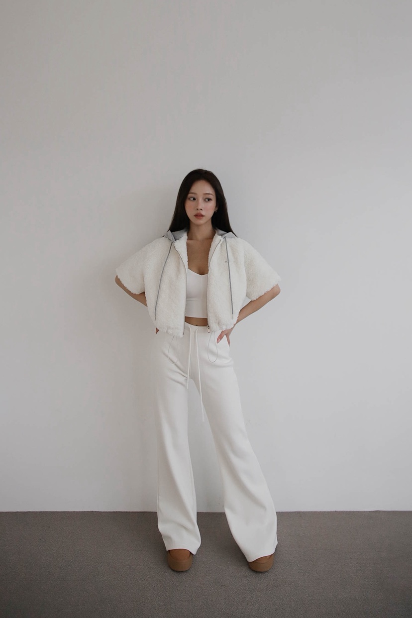 SLIT東大門㊣代購女裝新品25秋冬休閑真品人氣職業休閑褲綁帶SLIT休閑褲