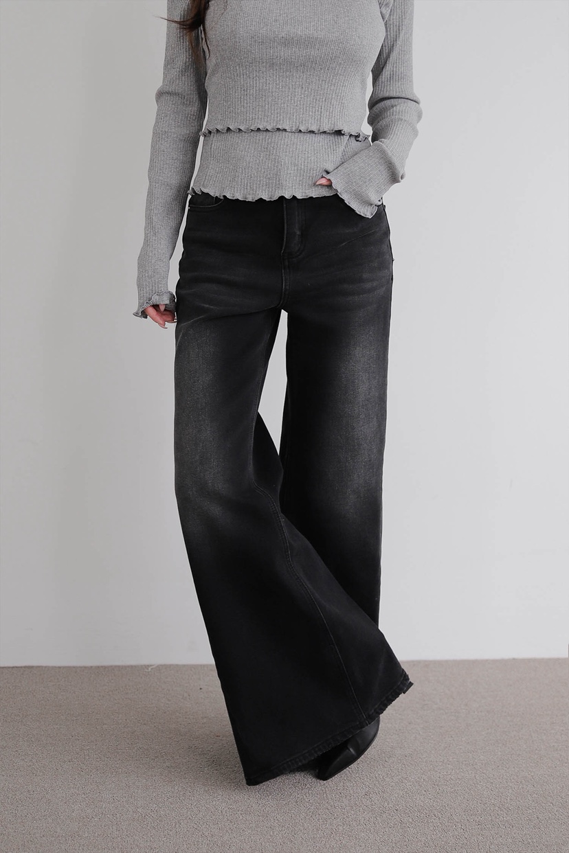 SLIT東大門㊣代購女士新品時尚25秋冬人氣職業真品推薦牛仔褲SLIT牛仔褲