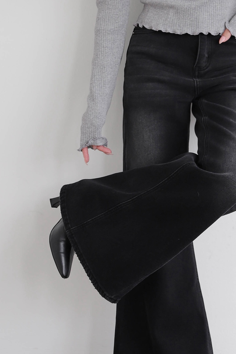 SLIT東大門㊣代購女士新品時尚25秋冬人氣職業真品推薦牛仔褲SLIT牛仔褲