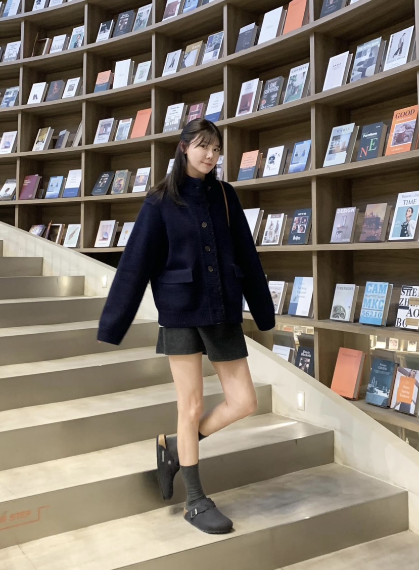 COURGETTE東大門㊣代購女士新品推薦時尚熱賣25秋冬休閑針織衫COURGETTE針織衫