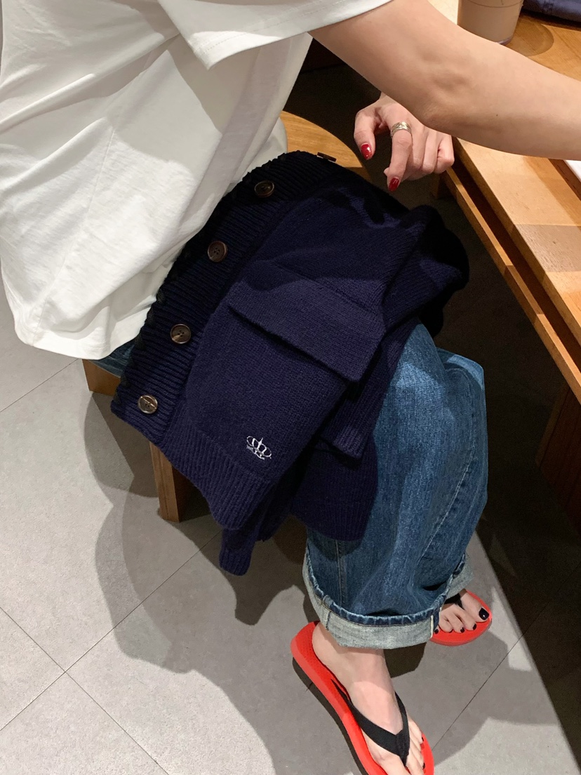 COURGETTE東大門㊣代購女士新品推薦時尚熱賣25秋冬休閑針織衫COURGETTE針織衫