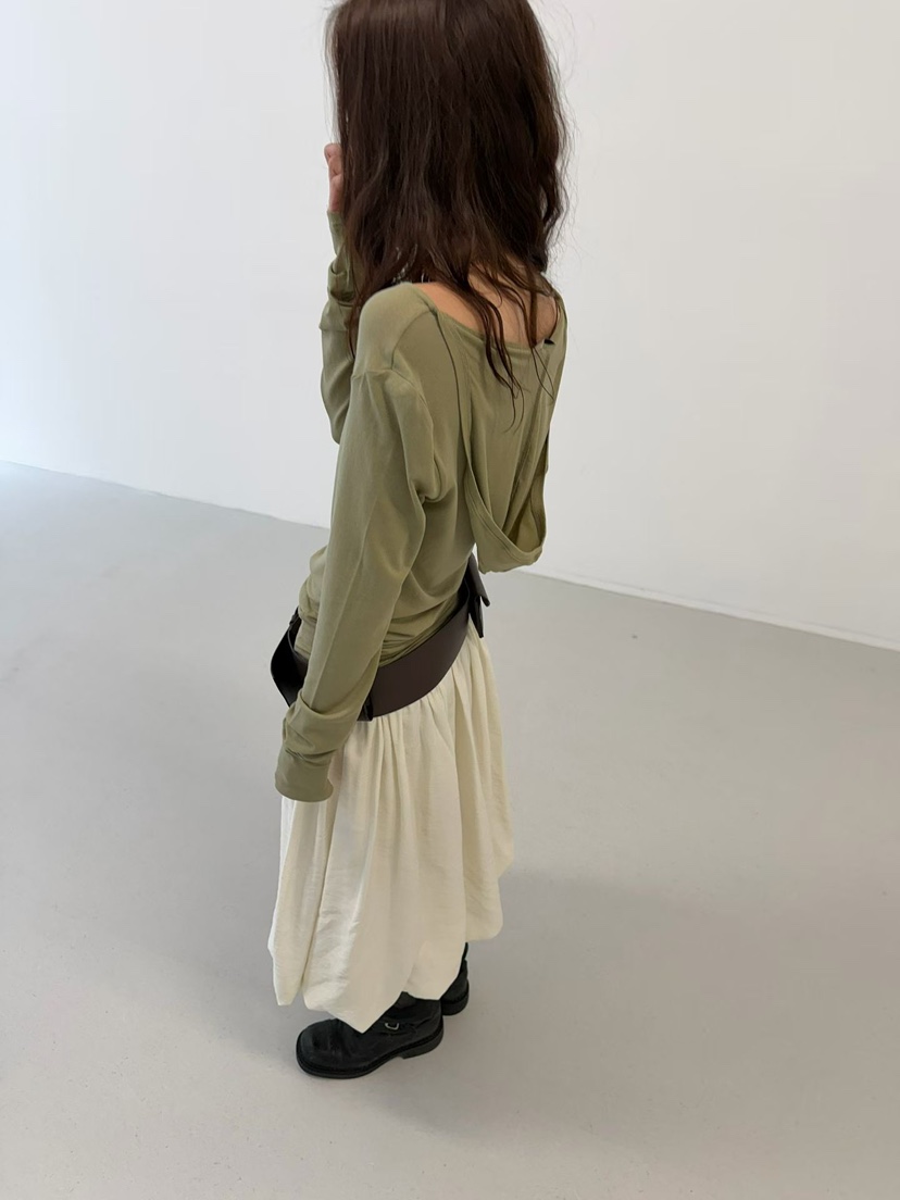 MINIMUZE東大門㊣代購女裝新款推薦熱賣休閑25秋冬人氣長袖T恤MINIMUZE長袖T恤