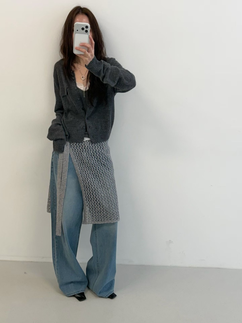 MINIMUZE韓國直郵㊣女裝新款熱賣休閑職業25秋冬半身裙中短裙MINIMUZE半身裙/中短裙