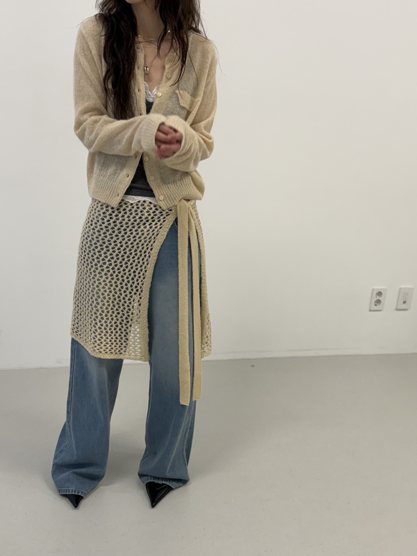 MINIMUZE韓國直郵㊣女裝新款熱賣休閑職業25秋冬半身裙中短裙MINIMUZE半身裙/中短裙