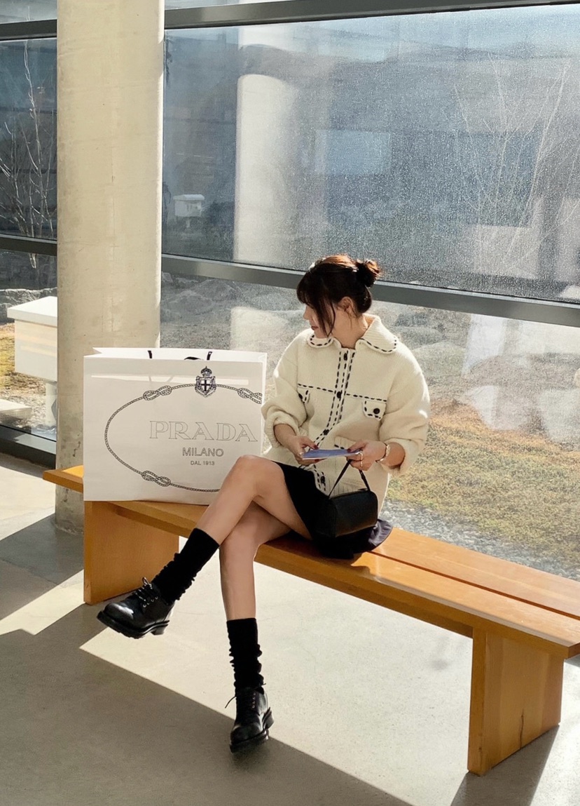 COURGETTE東大門㊣實拍女士新品職業真品25秋冬休閑推薦針織衫COURGETTE針織衫