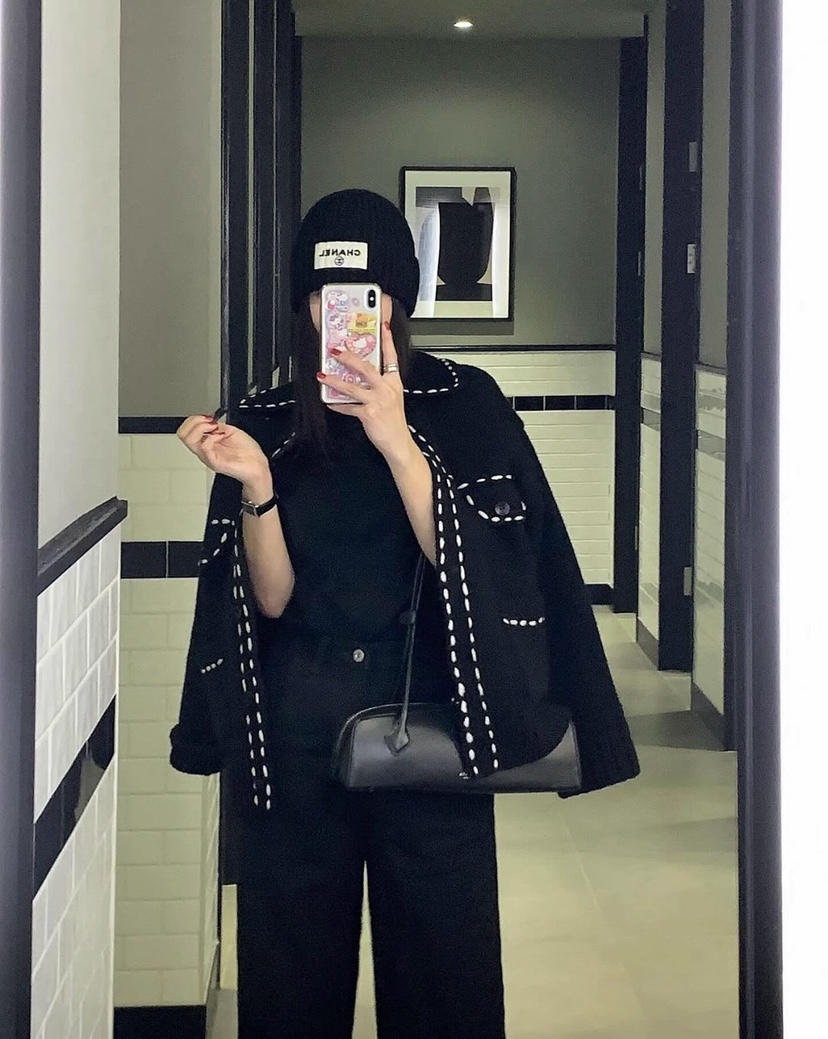 COURGETTE東大門㊣實拍女士新品職業真品25秋冬休閑推薦針織衫COURGETTE針織衫