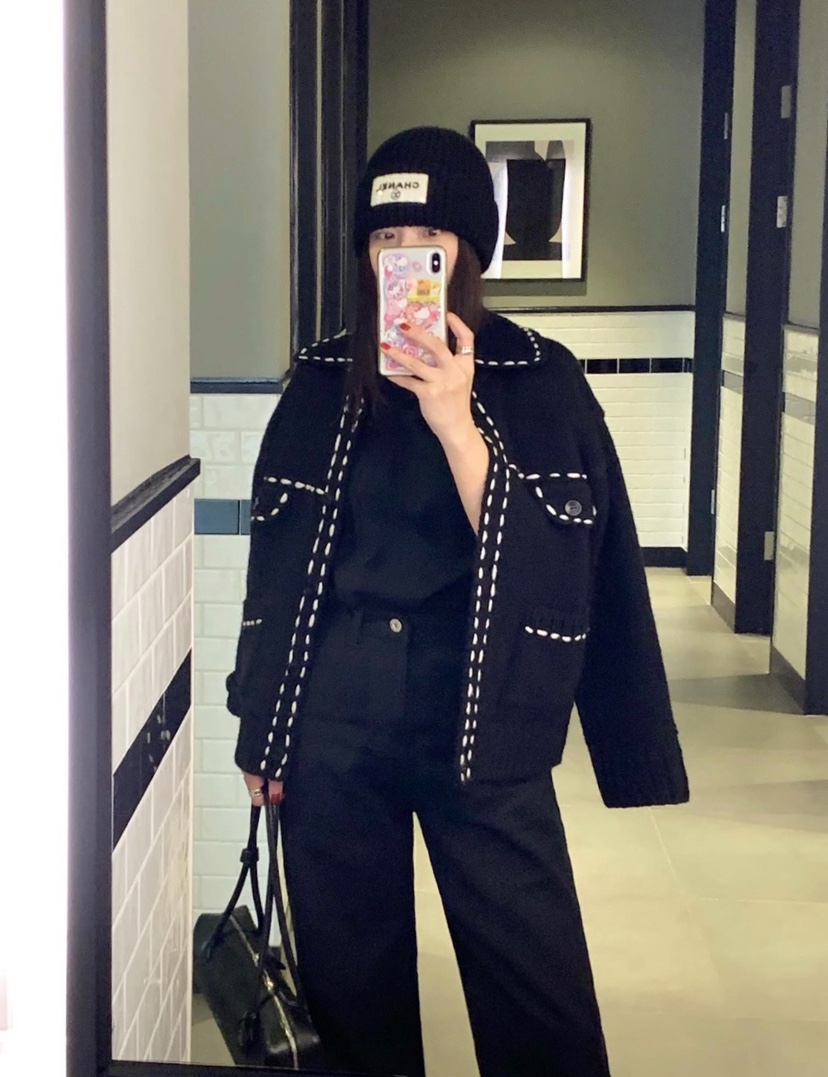 COURGETTE東大門㊣實拍女士新品職業真品25秋冬休閑推薦針織衫COURGETTE針織衫