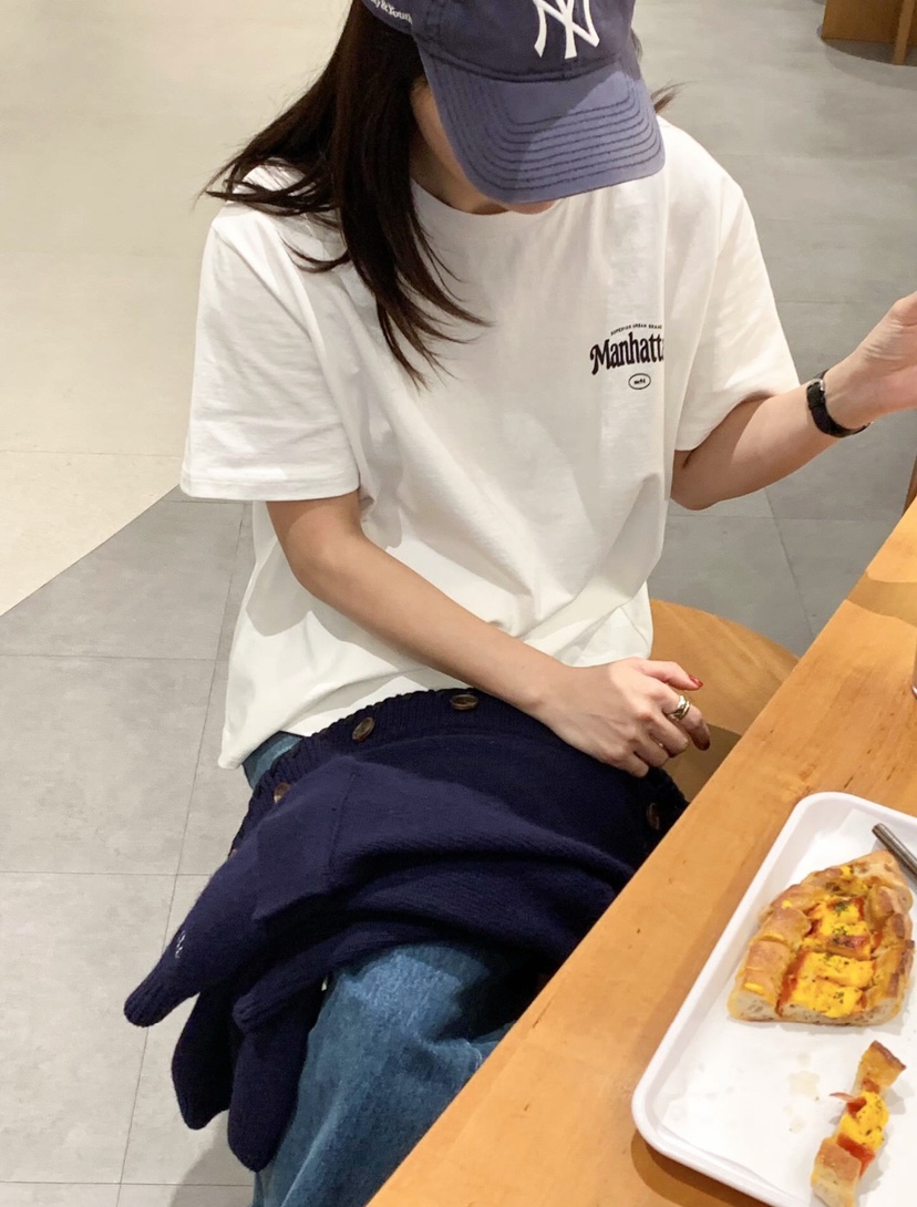 COURGETTE東大門㊣實拍女裝新品休閑25秋冬熱賣職業推薦T恤COURGETTET恤