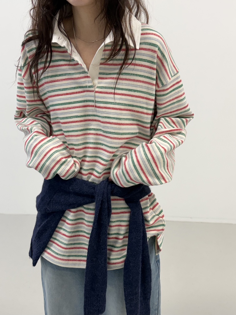 MINIMUZE韓國直郵㊣女士新品25秋冬休閑熱賣推薦真品長袖T恤MINIMUZE長袖T恤