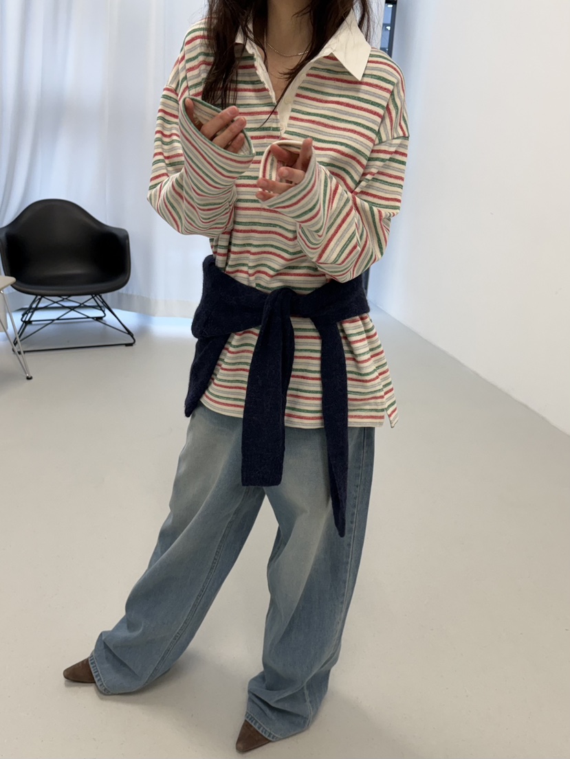 MINIMUZE韓國直郵㊣女士新品25秋冬休閑熱賣推薦真品長袖T恤MINIMUZE長袖T恤