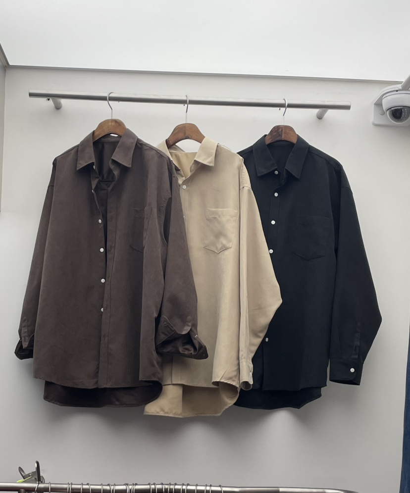 PAIRING東大門㊣直郵女裝新品推薦熱賣真品休閑襯衫蕾絲衫麂皮PAIRING襯衫/蕾絲衫