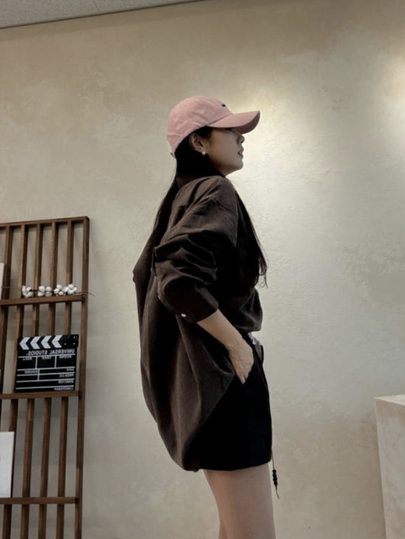 PAIRING東大門㊣直郵女裝新品推薦熱賣真品休閑襯衫蕾絲衫麂皮PAIRING襯衫/蕾絲衫