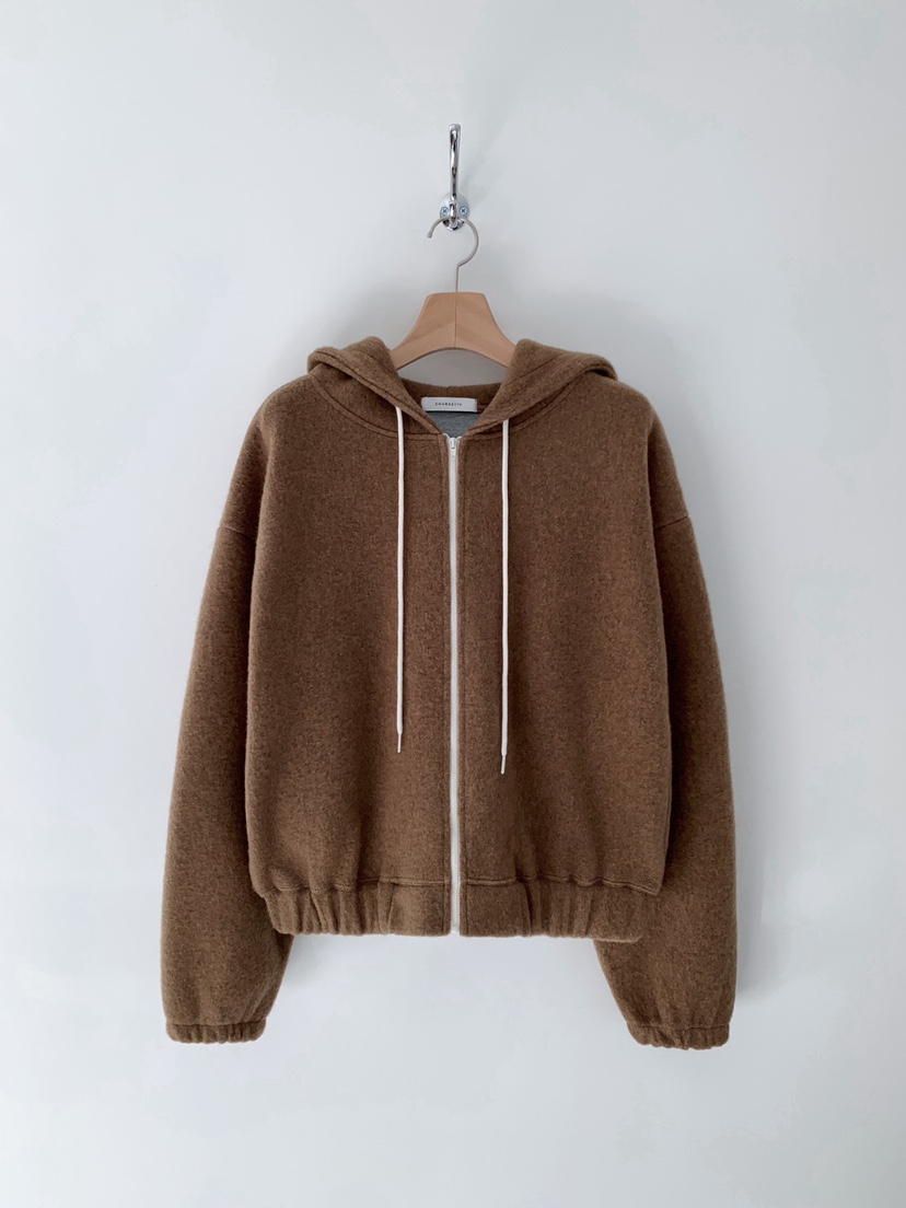 COURGETTE東大門㊣代購女士新品熱賣推薦25秋冬職業夾克拉鏈COURGETTE夾克圖色1