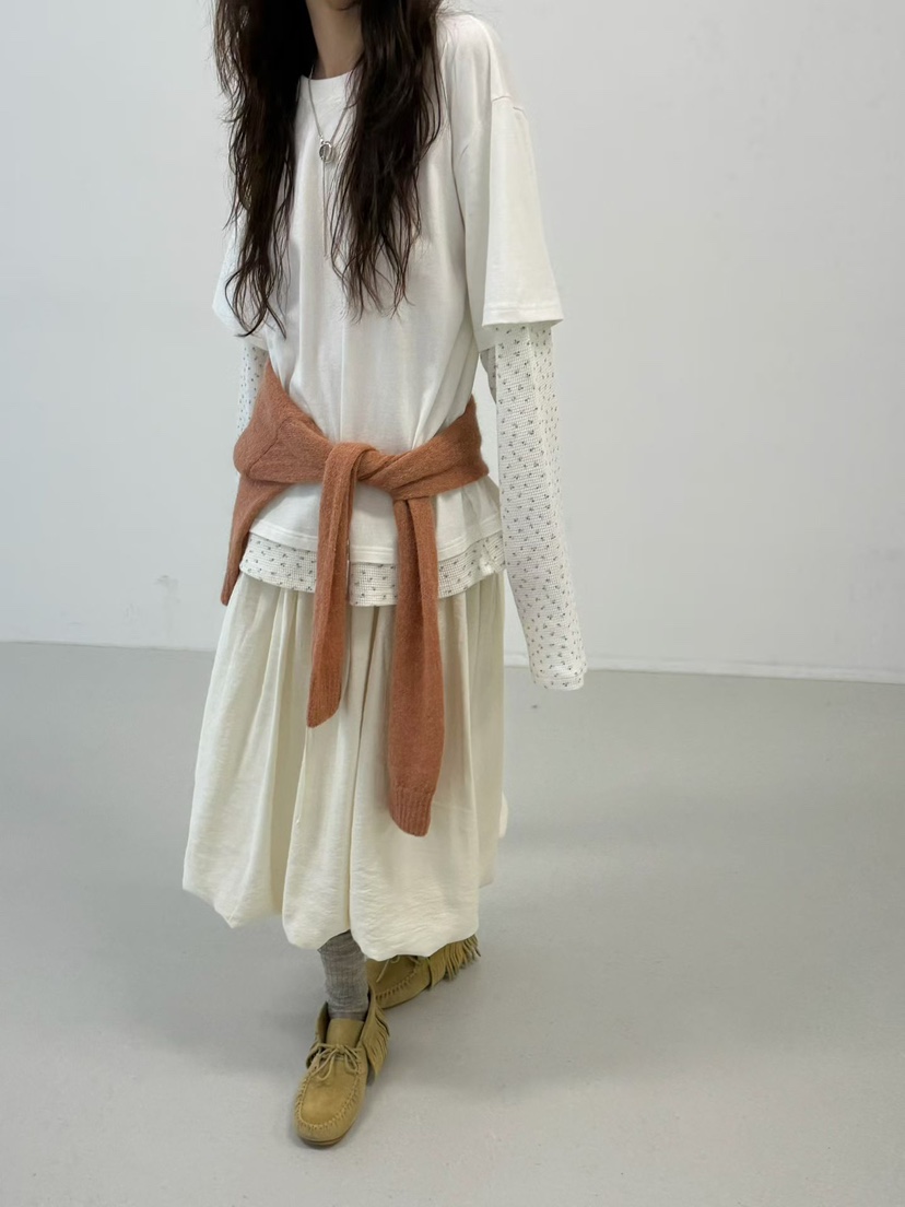 MINIMUZE韓國代購㊣女裝新品職業人氣25秋冬真品推薦長袖T恤MINIMUZE長袖T恤