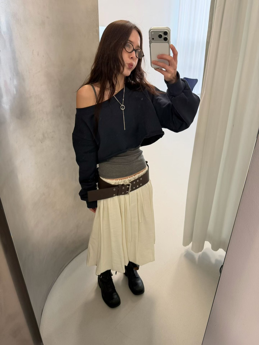 MINIMUZE東大門㊣代購女裝新品時尚人氣職業25秋冬熱賣衛衣MINIMUZE衛衣