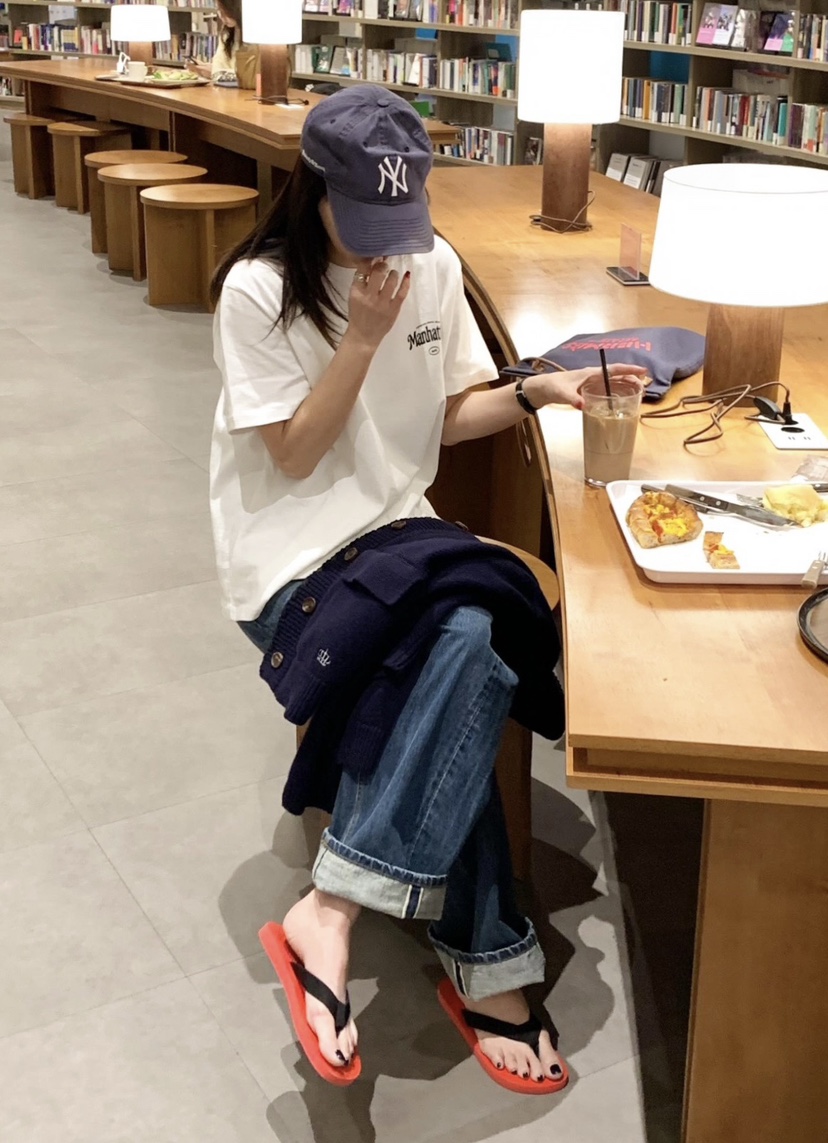 COURGETTE東大門㊣實拍女裝新品熱賣人氣時尚職業真品牛仔褲COURGETTE牛仔褲