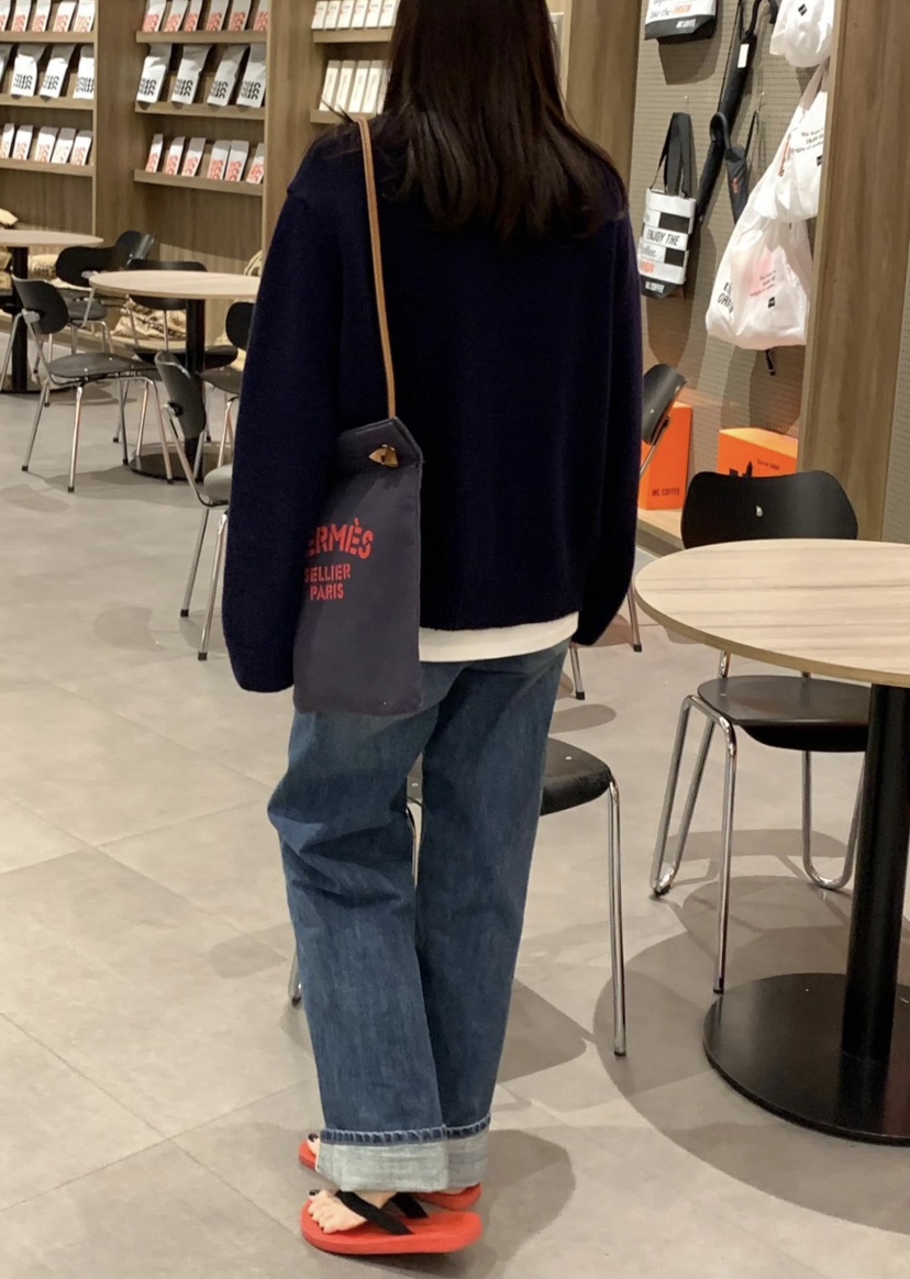 COURGETTE東大門㊣實拍女裝新品熱賣人氣時尚職業真品牛仔褲COURGETTE牛仔褲