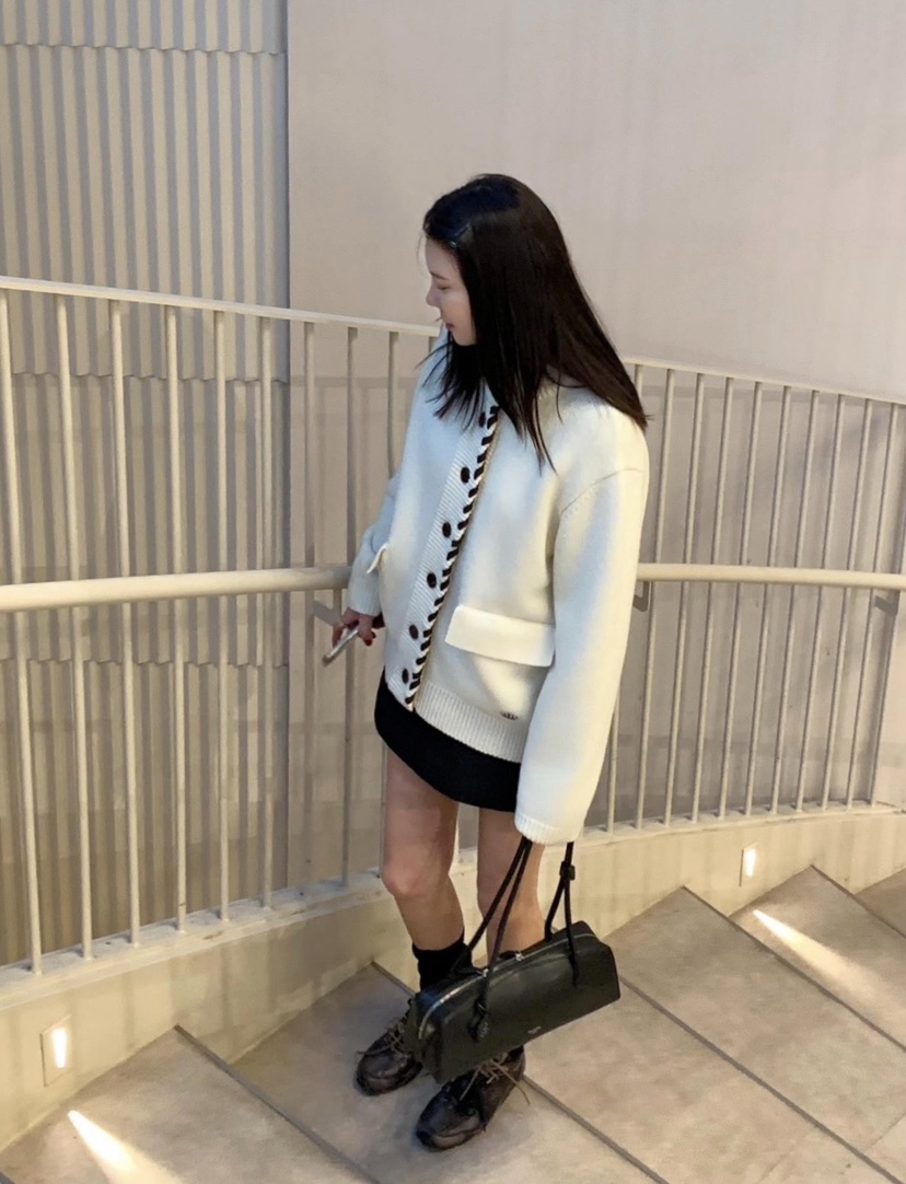 COURGETTE東大門㊣代購女士新品推薦熱賣人氣時尚職業25秋冬短裙COURGETTE短裙