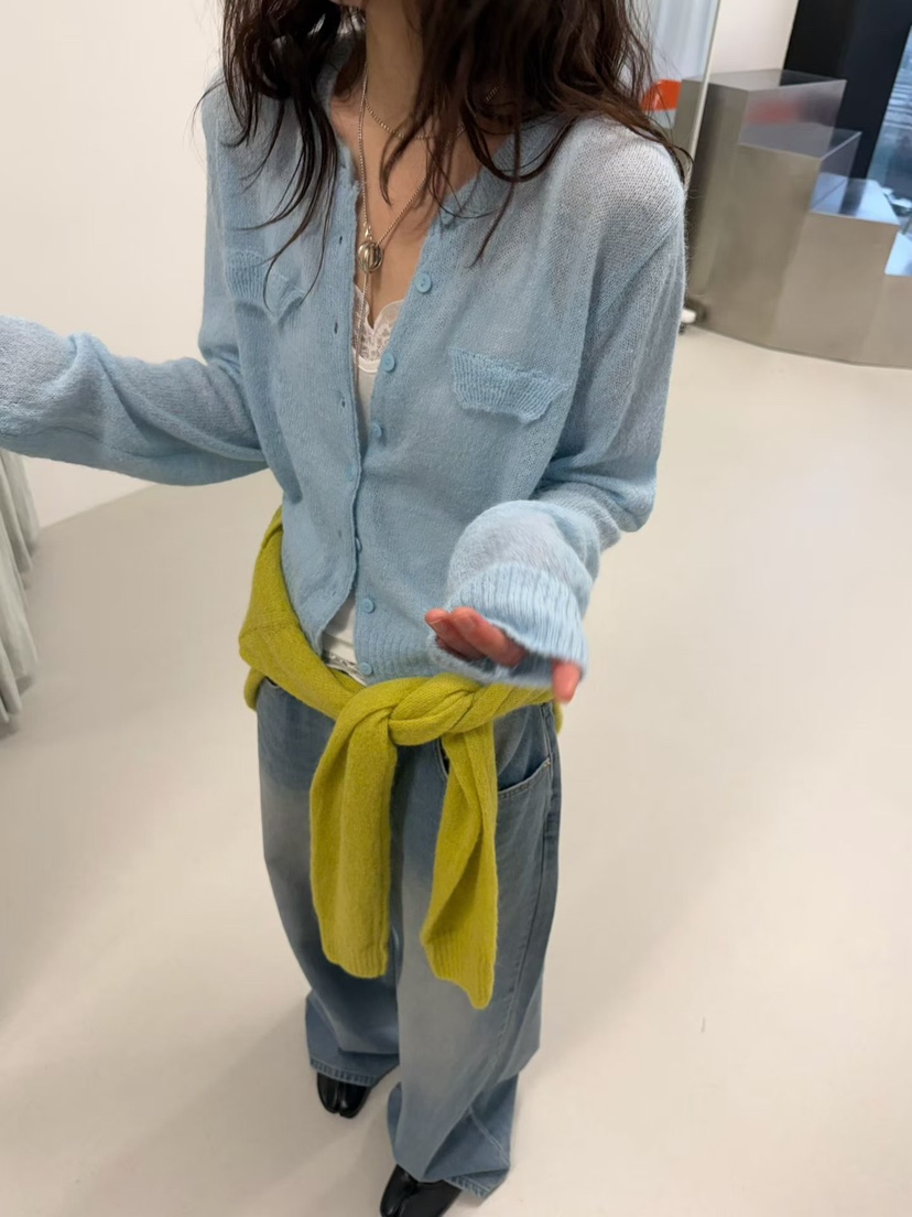 MINIMUZE東大門㊣直郵女裝新款真品時尚推薦25秋冬人氣針織衫MINIMUZE針織衫