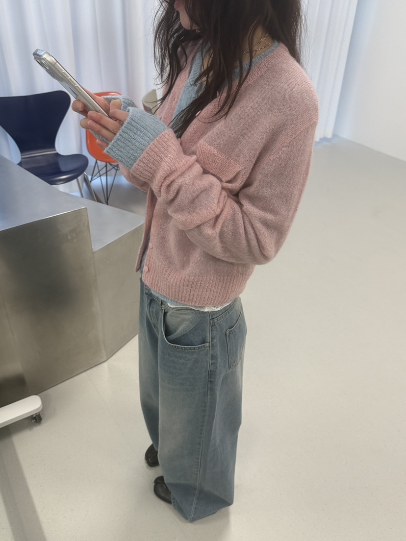 MINIMUZE東大門㊣直郵女裝新款真品時尚推薦25秋冬人氣針織衫MINIMUZE針織衫